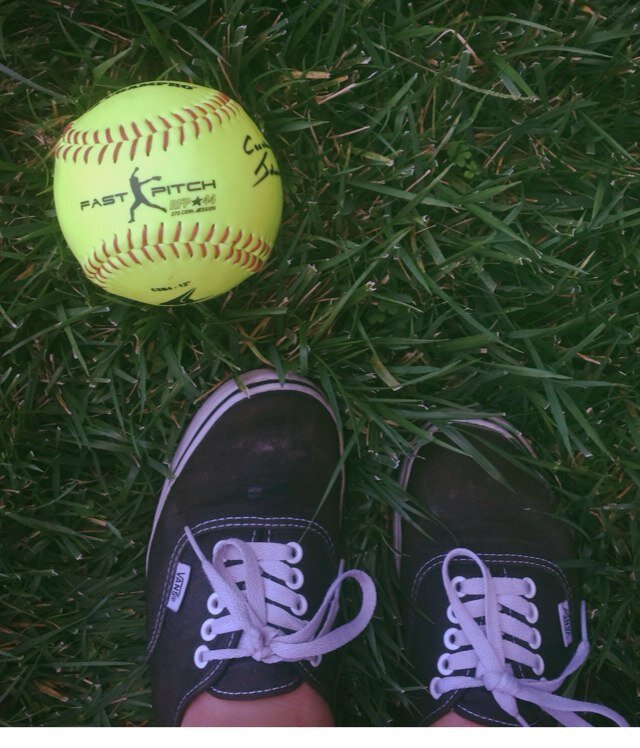 Live life like a 3-2 count 
    or don't live at all
Christian softball player