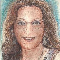 ABOGADA, Pintora y periodista.-**El Autorretrato del perfil (integró  la muestra Pictórica de RETRATOS del CPACF Octubre/2013) en Buenos Aires-Argentina.