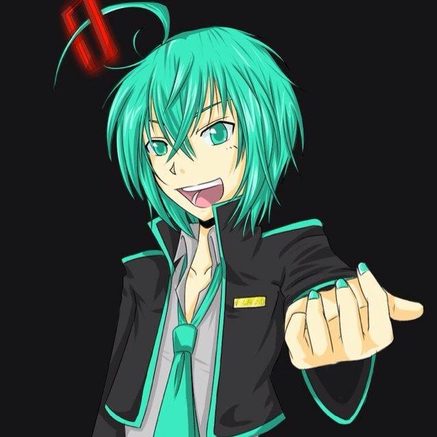 I'm the sorta handsome idiotic leek-lover Mikuo. Brother of Miku. I'm eighteen, and my sis is younger. Anything else ya need from me? No? Okay.