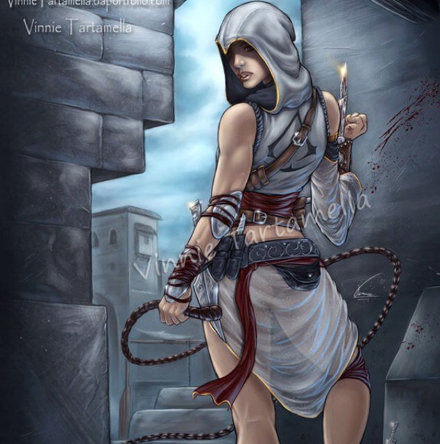 Growing up in thievery wasn't easy, but made me strong. Master thief.