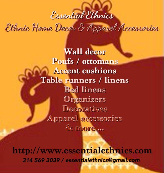 Essential Ethnics - Ethnic Home Decor & Apparel Accessories. Your one stop shop for all your ethnic needs