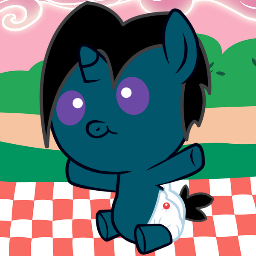 Foal of @mlp_tleaf and @mlp_metalhead. Sister is @mlp_Fpetal ((RP GMT +1))