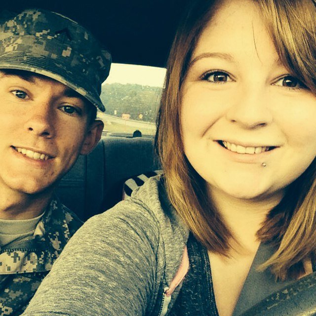 I married my best friend on september 24th, this is the start of our lives #armywife ❤