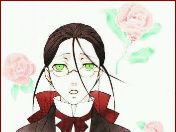REAPER OF DEATH AND THE QUEEN OF FRUIT I'M GRELL SUTCLIFF~ #Yaoi #Single