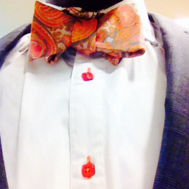 Bow ties, suits, cufflinks, shirts, and more bow ties.