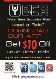 Coming Soon 
YBER Taxi On the APPS