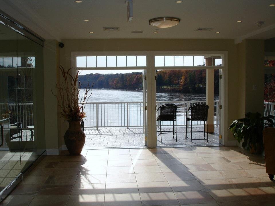 One of a kind hotel overlooking the Connecticut River just across from Brattleboro, VT.  All rooms have river views, hardwood floors and king Sleep Number beds.