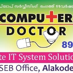 കമ്പ്യൂട്ടർ ലാപ്ടോപ് സർവ്വീസിംഗ്  രംഗത്ത് പതിനൊന്നുവർഷത്തെ അനുഭവസമ്പത്ത്  
A COMPLETE IT SYSTEM SOLUTIONS
8943437222