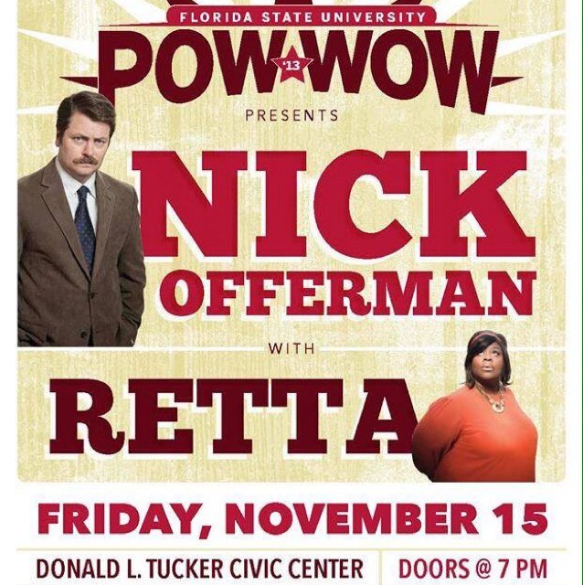 ~November 15th, 2013~ 
An annual evening of entertainment and laughter held during The Florida State University's Homecoming festivities
