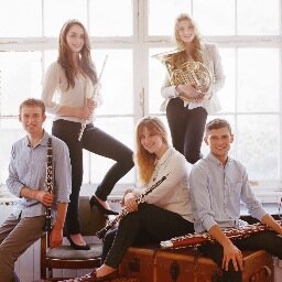 One of the UK's leading young wind ensembles, @RoyalAcadMusic fellows - Charli Ashton ● Eleanor Tinlin ● Jonathan Davies ● Jordan Black