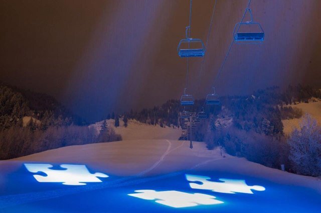 In partnership with Autism Speaks, Aspen is Lighting It Up Blue to celebrate World Autism Awareness Day