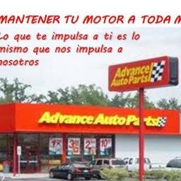 Lo que te impulsa a ti es lo mismo que nos impulsa a nosotros... Somos Advance Autoparts.. VEN AQUI ENCONTRARAS LO QUE NECESITAS PARA TU CARRO... TE ESPERAMOS!