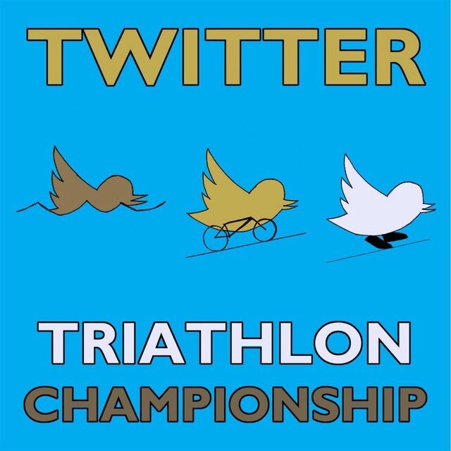 The Inaugural Twitter [Organised] Triathlon [Relay] Championships at Leeds Triathlon
. Not associated with Twitter in anyway.