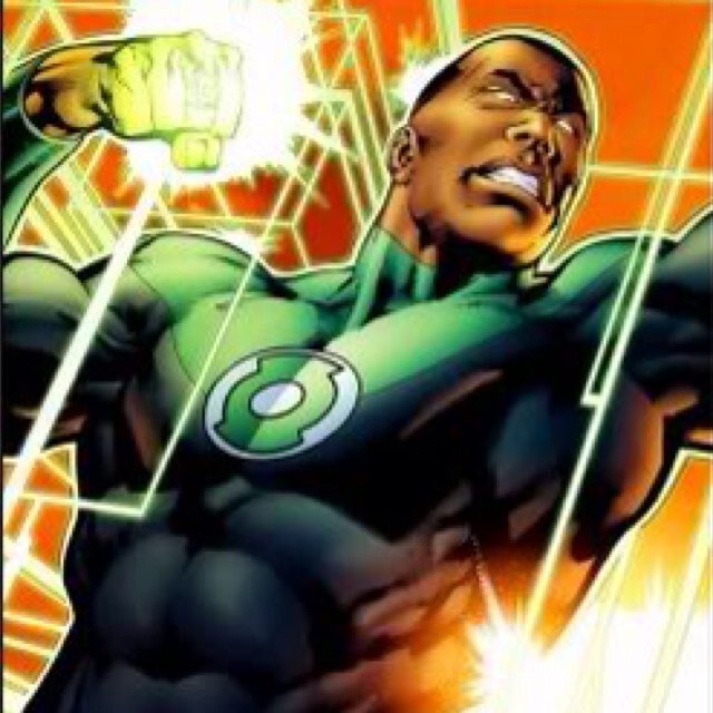 The name's John Stewart! I'm a user of the Green and Indigo rings. What? A mask? This black guy lets it ALL hang out! I have nothing to hide! #DC #RP #New52