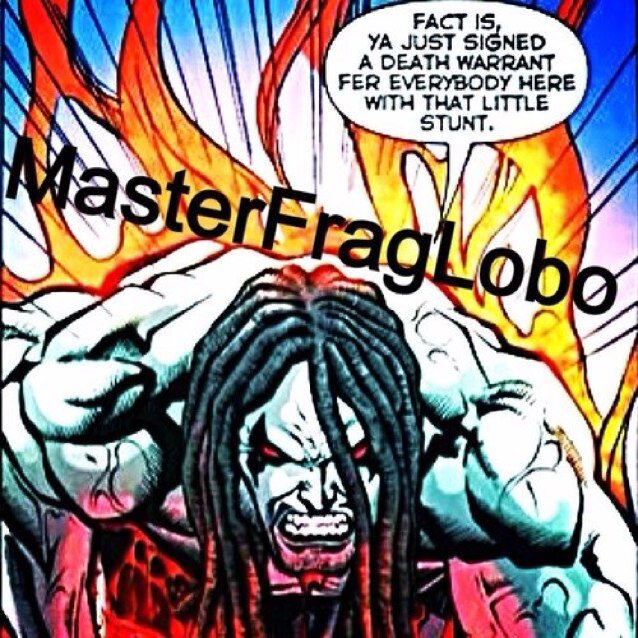 Kicked outta Heaven. Booted outta Hell. The name's Lobo! The Main Man! The Master Frag! Scourge o' the Cosmos! The last Czarnian! #DC #RP #New52 (+18)