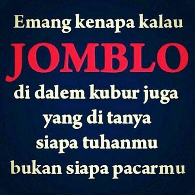 Jomblo Happy Jomblo Happy