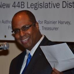 Candidate for the Maryland House of Delegates 44B   By Authority: Committee for Rainier Harvey, Frank Collins, Esq., Treasurer