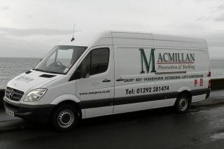 MacMillan Preservation & Building is an Ayrshire Family owned and operated company established in 1990 .