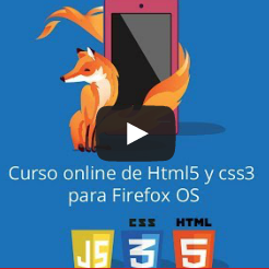 Curso MooC sobre HTML5, JavaScript sobre FireFox OS