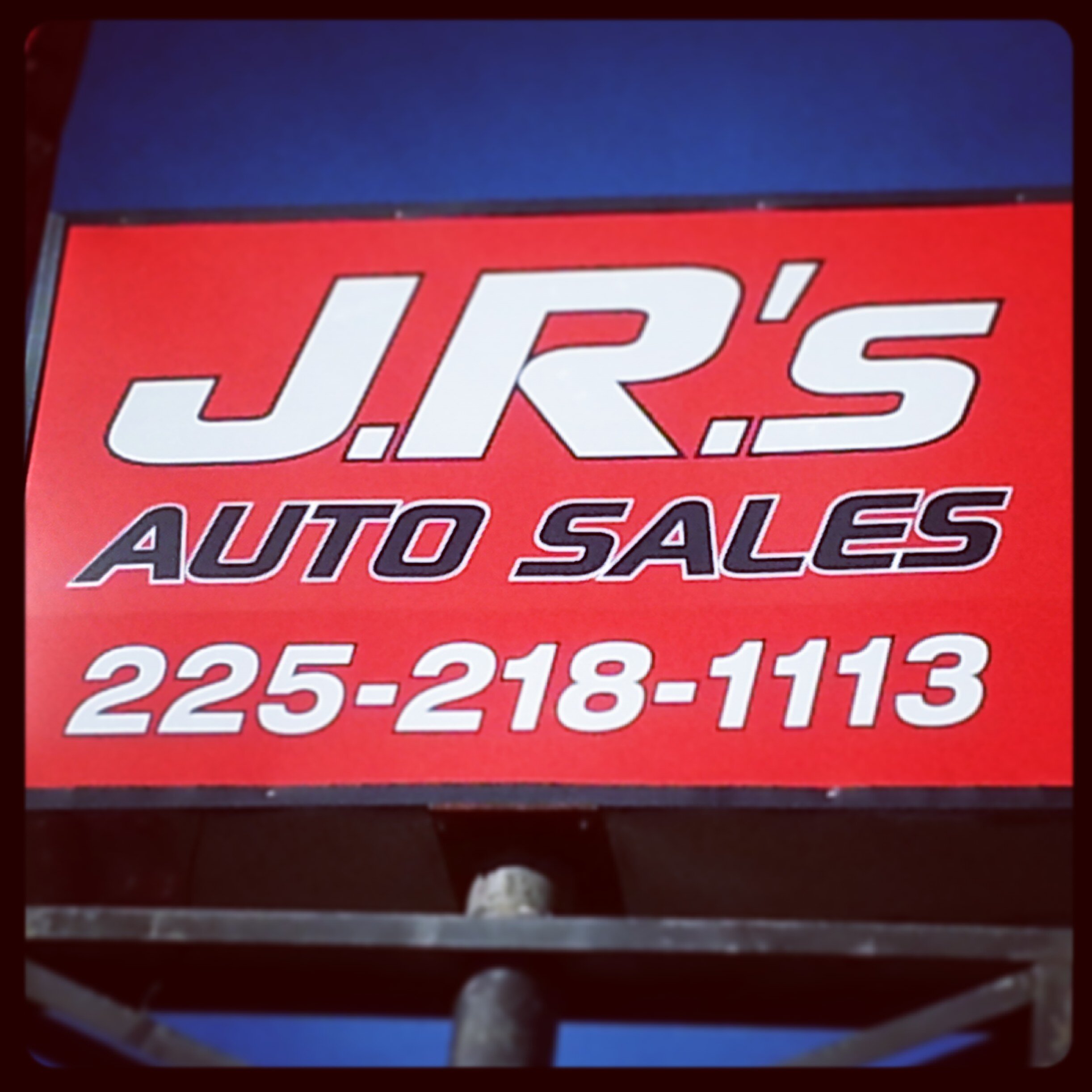 Tired of being Pre-Qualified at other car lots, J.R.'s Auto Sales is here to help you ride in the car you want!