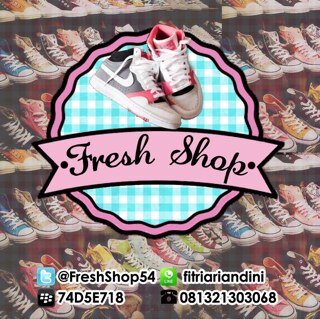 FreshShop54's profile picture. Jual sepatu cewe/cowo dgn harga terjangkau.. CP (Line: fitriariandini, pin: 74d5e718, WA/sms: 081321303068)