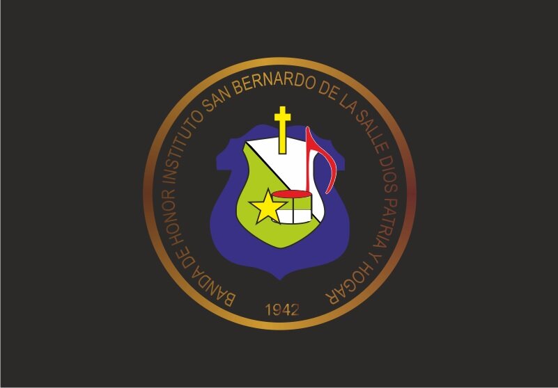 Banda de Honor del Instituto San Bernardo De La Salle fundada en 1942. Bogotá, Colombia.