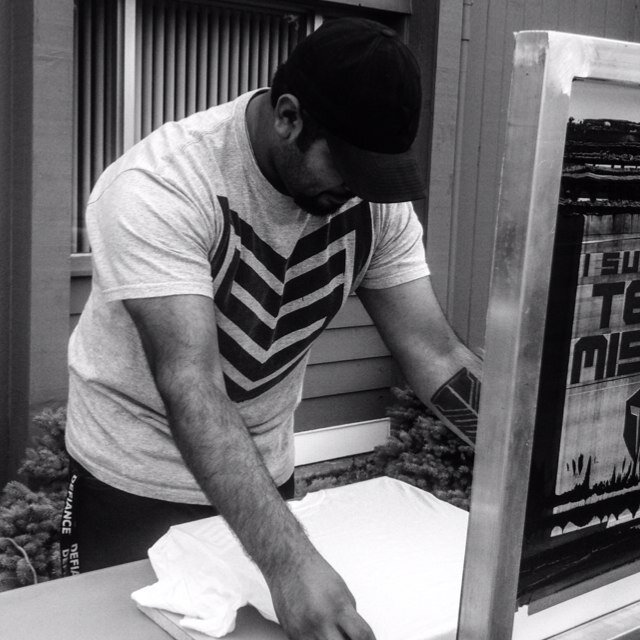 I'm a Screen Printing, Graphic Designer!!! 

Also I'm Batman. But don't tell no one.