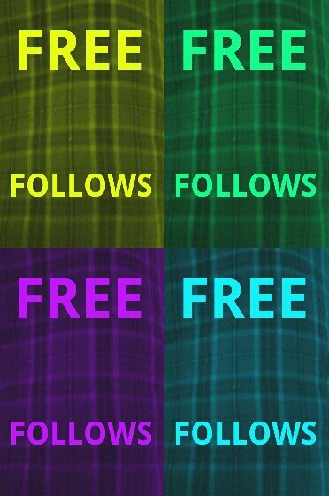 Pedidme follow si quereis que os siga, tambien hago publicidad!!!!