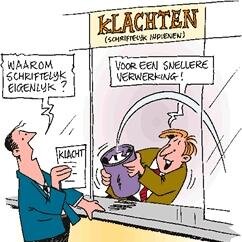 heb je een klacht of iets wij van klaagaccount klagen graag en proberen zo de problemen op te lossen . SAMEN STA JE STERK