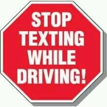 If you feel tired pull over when safe to do so. Do not use you phone while driving, and never ever drink and drive!