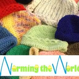 warmingtworld's profile picture. 501(c)(3) knitting and donating handmade caps to needy premature babies around the world