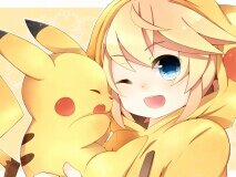 Hehe~ Pikachu? Pika! Did I fool you? Why do I dress like this? Because it's cute!