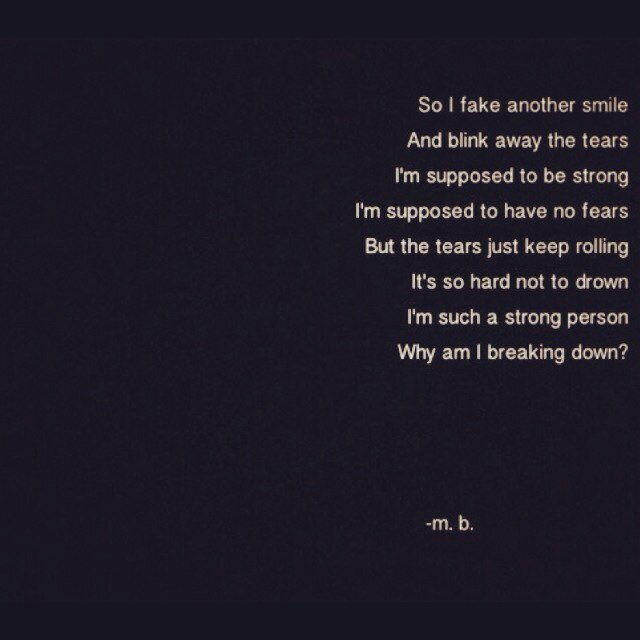 Depression and anxiety run my life. Secret account. Always here for anyone who needs to talk.