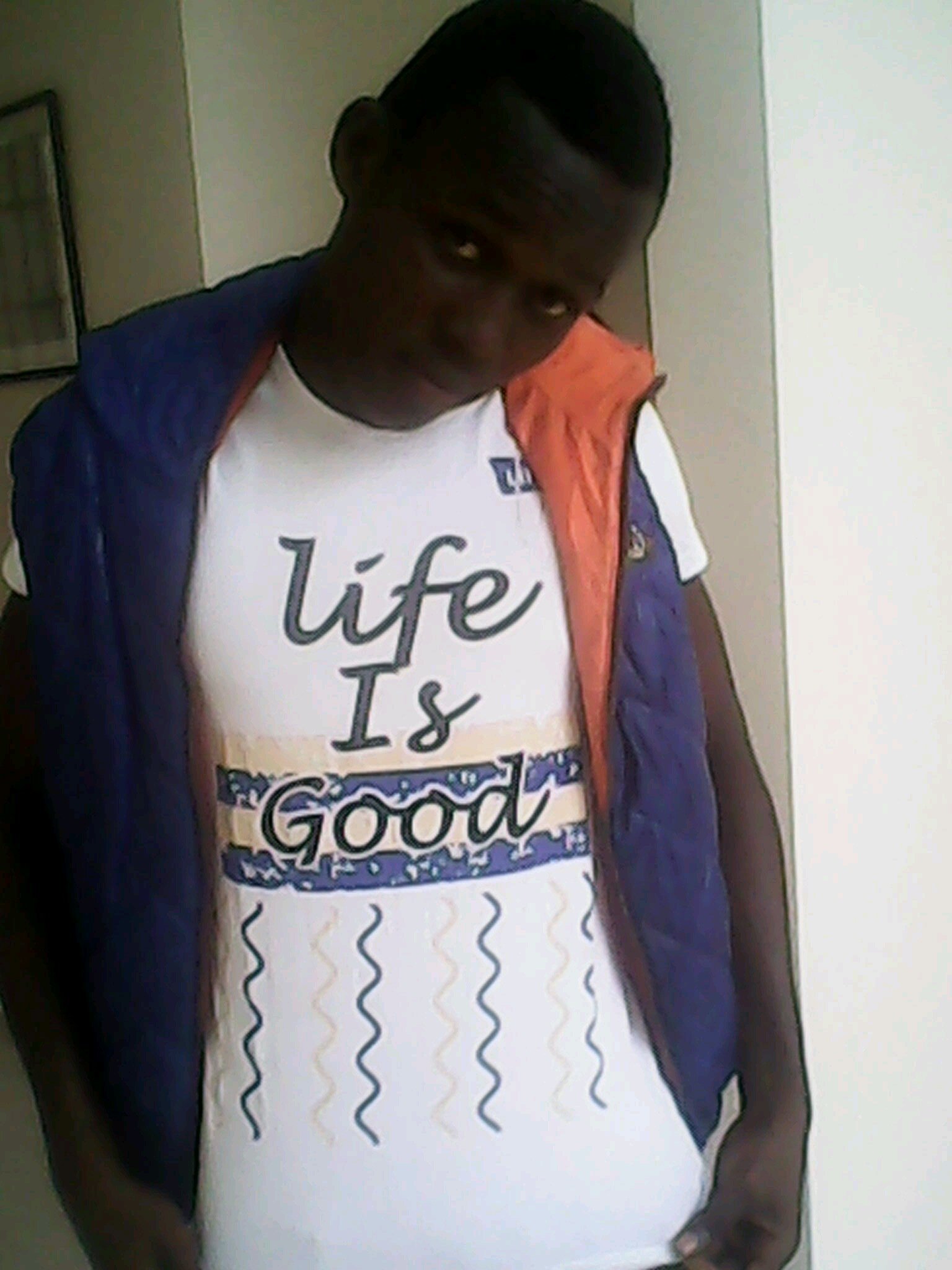 always ready to smile...