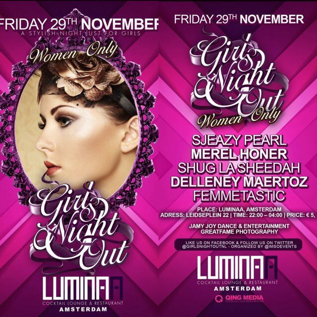 A new Stylish night just for Girls every last Friday of the month! Starting October 25th!
