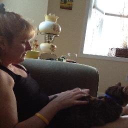 loves her kitties