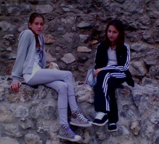 We are best friends. We like One Direction and R5 (: 
Our biggest dream is to meet them one day ♥