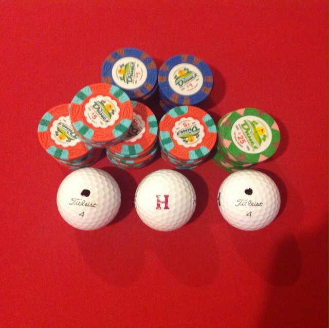 If I am not golfing, curling or playing poker, check in front of the television.