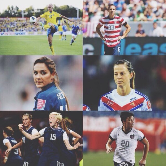 Fanpage to all women soccer players ! Follow & enjoy :)