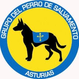Grupo del Perro de Salvamento de Asturias.