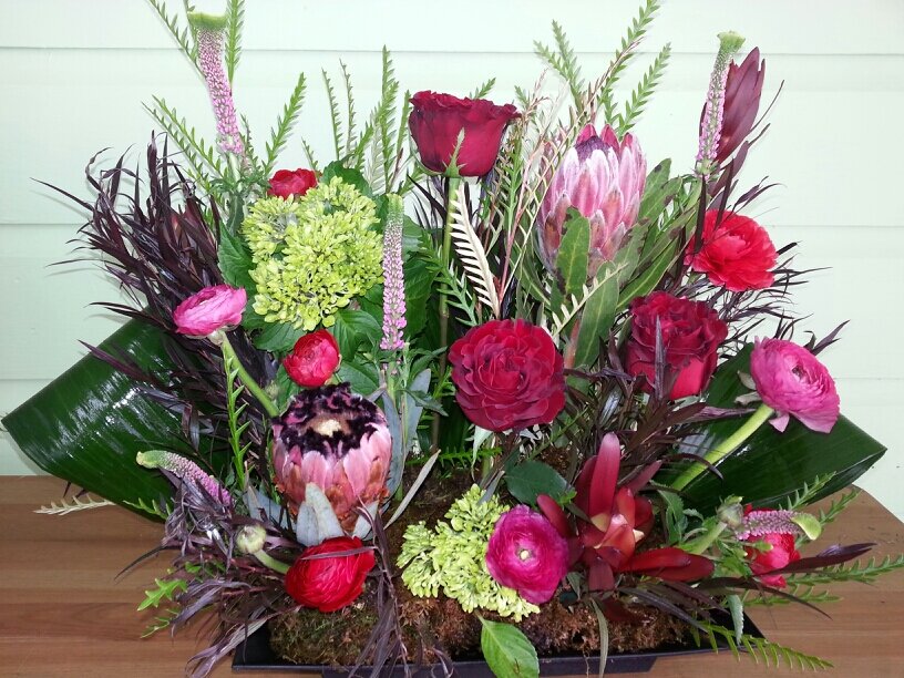Let us help you make someone smile today!! We try to customize each order so that every flower arangement has a personal touch!!