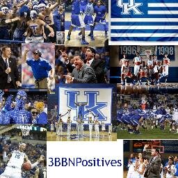 RTing positive thoughts to #BBN Send us your #3BBNPositives and #TopCat before & after every game! #WeAreUK #EnjoyTheRideToNine #WildcatsNeverSayDie #GoBigBlue