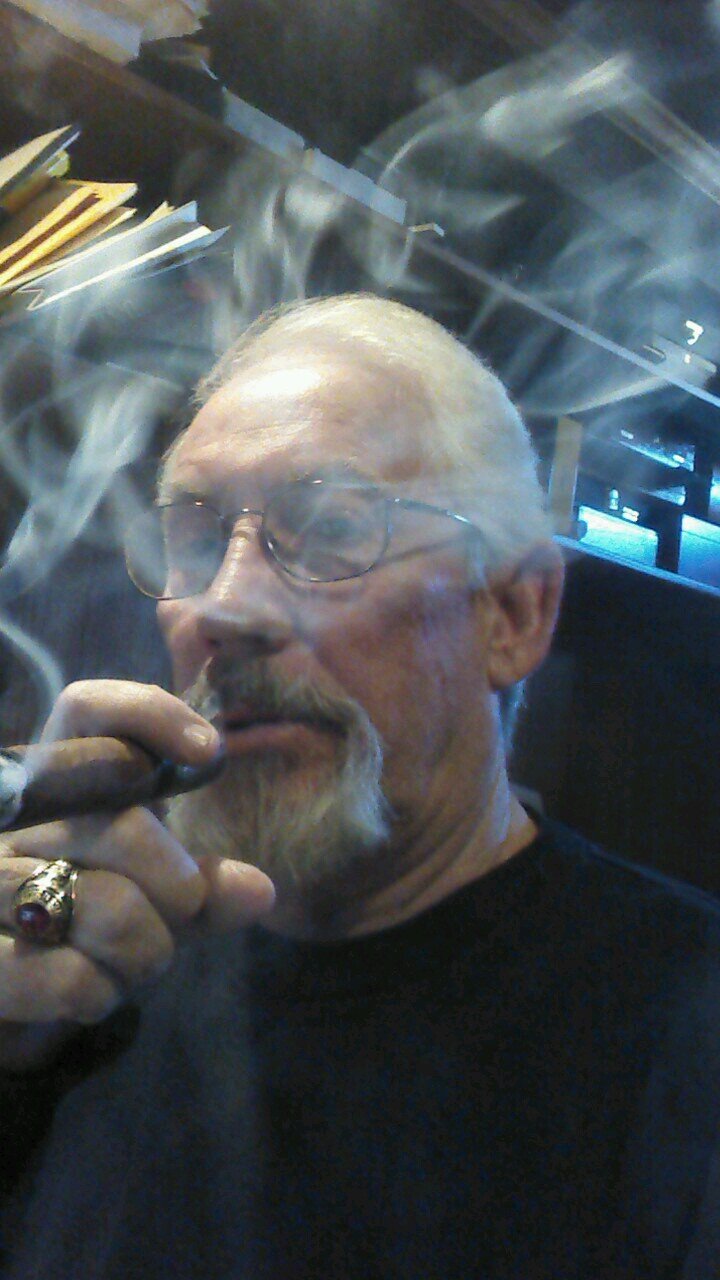 retired marine, retired defense contractor, love a good cigar.
