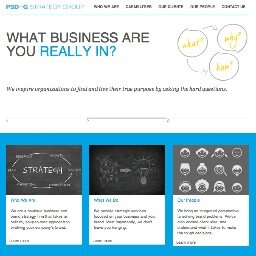 psdgstrategy's profile picture. A boutique brand strategy firm that takes an holistic, soup-to-nuts approach to building brands.