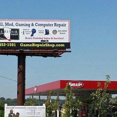 retro game repair shop