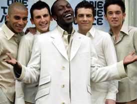 Official page: formed on ITV1 2002 One True Voice. Keith: Matt: Daniel: Anton: Jamie: Admin by @mjofficial http://t.co/HLomcLTGue