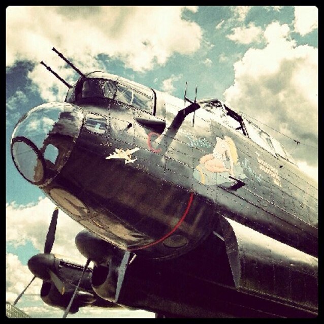 The Lincolnshire Aviation Heritage Centre is a Bomber Command museum based on a WWII arifield, East Kirkby.  It is home to Lancaster Bomber NX611 Just Jane.