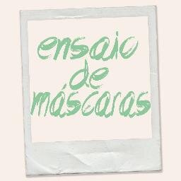 Twitter da coletânea Ensaio de Máscaras. Criação dos alunos da turma 9 do curso de Produção Fonográfica da Unisinos.