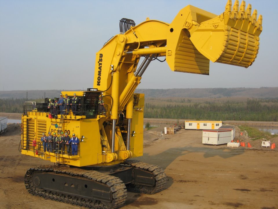 I like heavy machinery.... Me gusta la maquinaria pesada