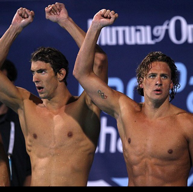probably swimming
